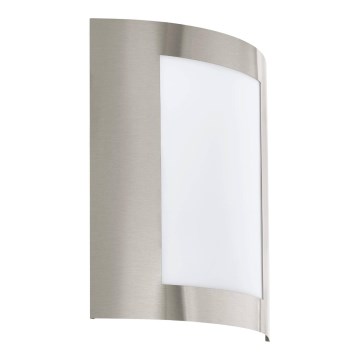 Eglo 79592 - Wandlamp voor buiten FIDELIDAD 1xE27/60W/230V IP44 mat chroom