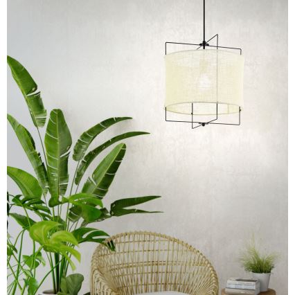 Eglo 79644 - Hanglamp met kabel BRIDEKIRK 1xE27/40W/230V