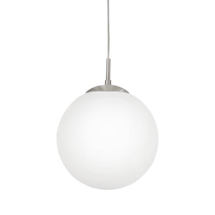 EGLO - Hanglamp aan een koord 1xE27/60W/230V diameter 30 cm wit