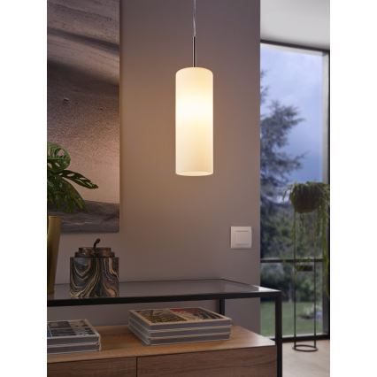 EGLO - Hanglamp aan koord 1xE27/60W wit