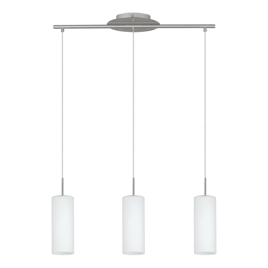 EGLO 85978 - Hangend licht TROY 3 3xE27/60W
