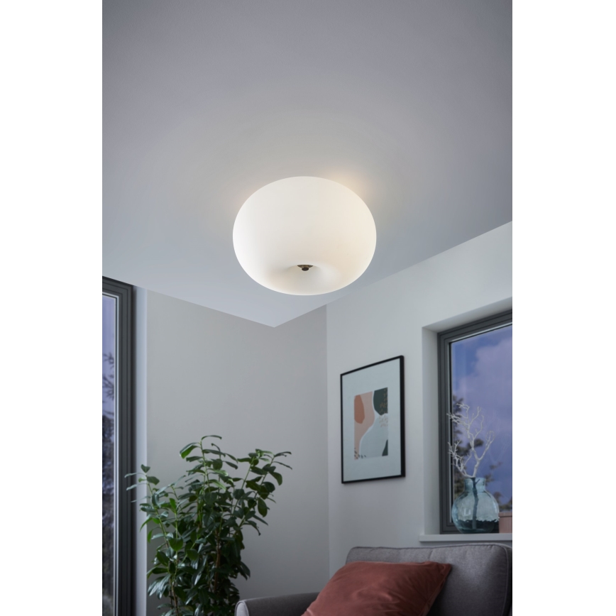 EGLO - Plafondlamp OPTICA 2xE27/60W diameter 28 cm
