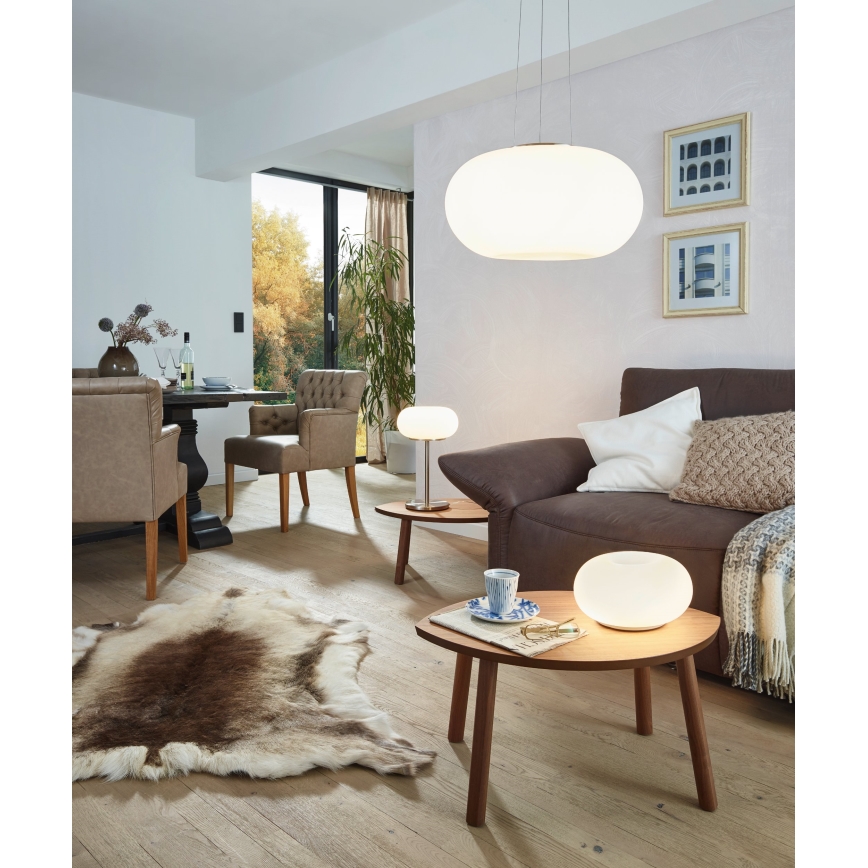 EGLO - Hanglamp aan een koord OPTICA 2xE27/60W diameter 28 cm