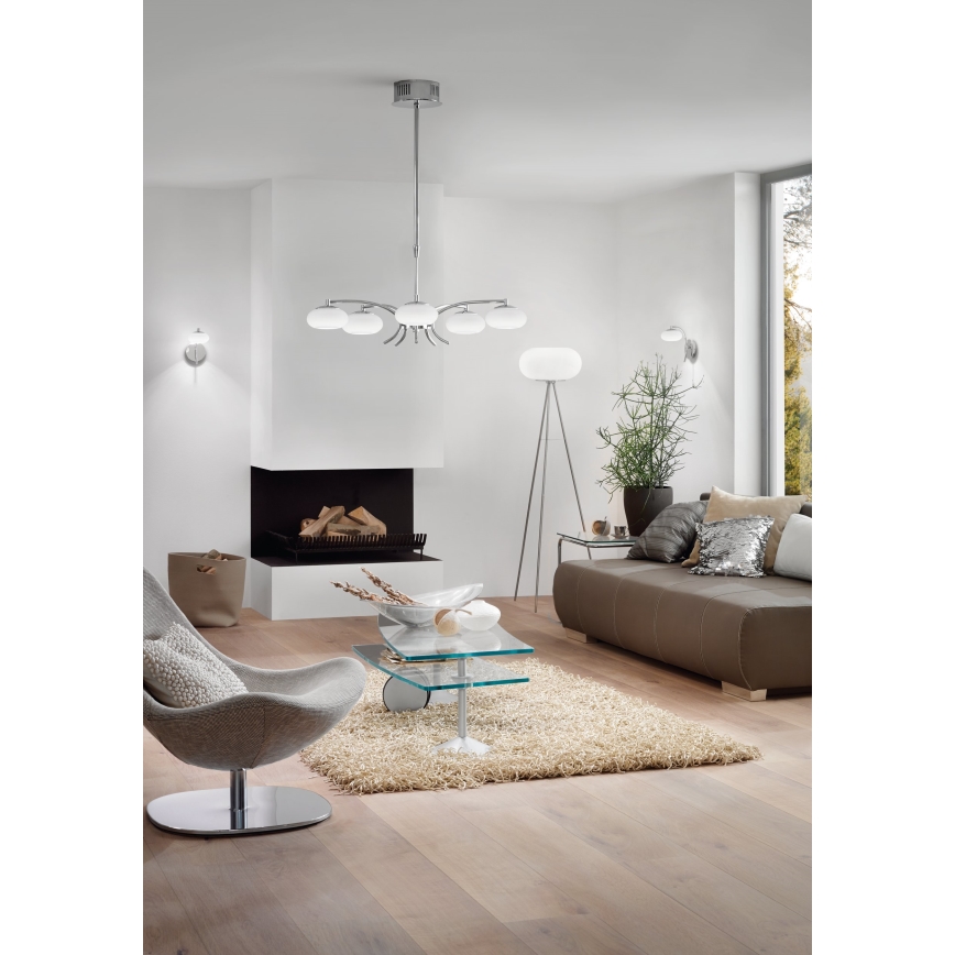 EGLO - Staande Lamp OPTICA 2xE27/60W diameter 35 cm