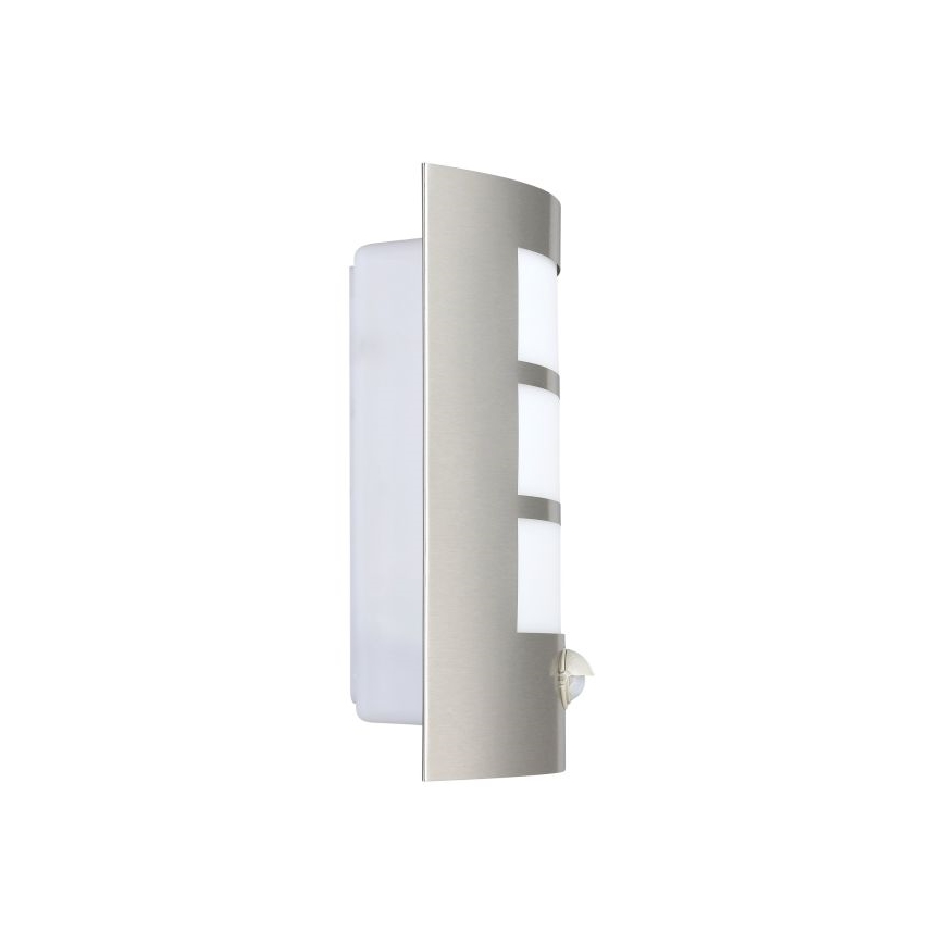 EGLO - Buiten wandlamp met sensor 1xE27/15W/230V IP44