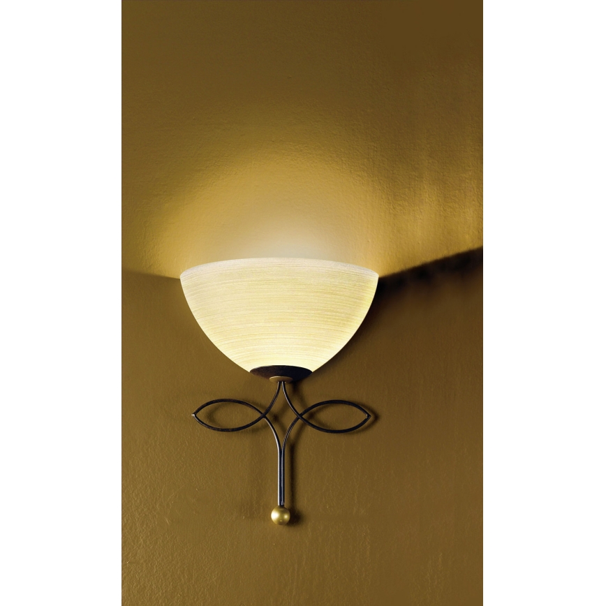 EGLO 89135 - Wandlamp BELUGA 1xE27/60W antiek bruin