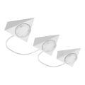 Eglo 89606 - SET van 3 inbouwspots KOB 1 3xGX53/7W/230V