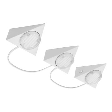 Eglo 89606 - SET van 3 inbouwspots KOB 1 3xGX53/7W/230V