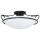 EGLO 89719 - Plafondlamp MARA 1 2xE27/60W zwart / wit