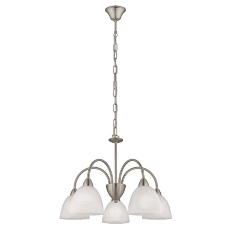 Eglo 89891 - Hanglamp aan ketting DIONIS 5xE14/40W/230V