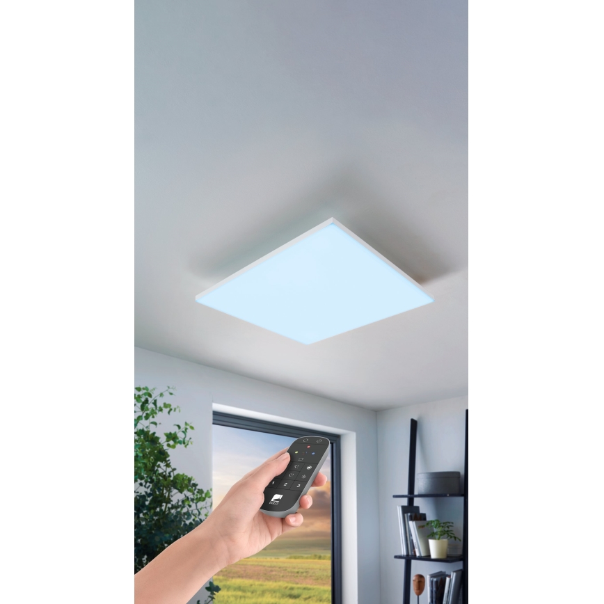 Eglo - LED RGBW Dimbaar plafondlamp LED/32,4W/230V ZigBee