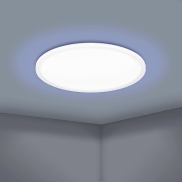 Eglo 900086 - LED RGBW Dimbare plafondlamp ROVITO-Z LED/14,6W/230V 2700-6500K diameter 29,5 cm wit