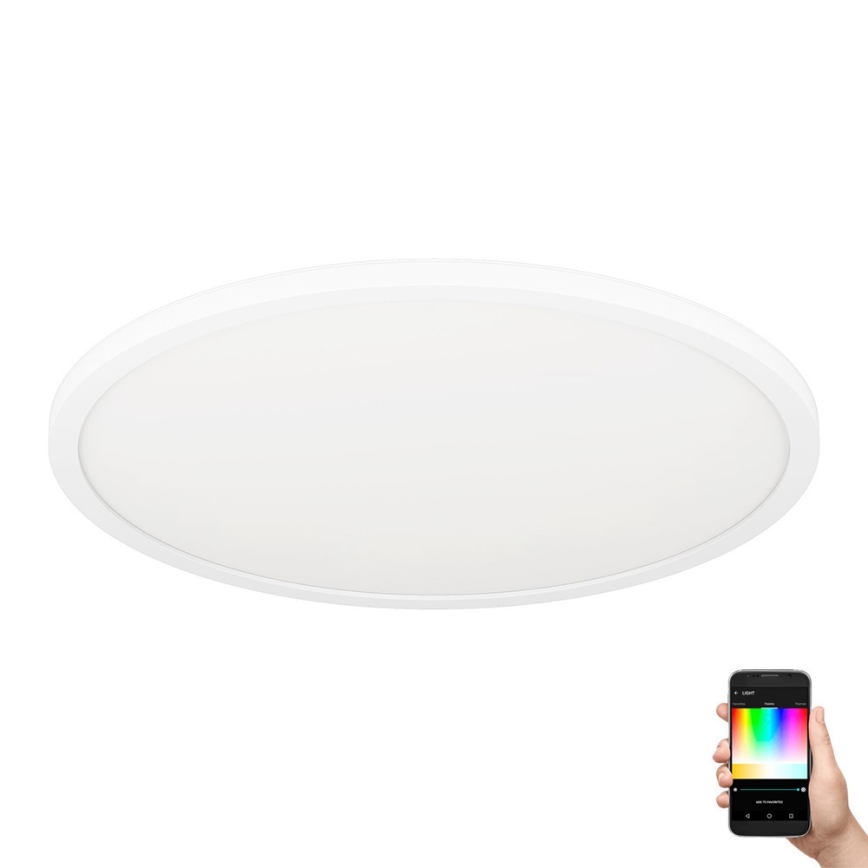 Eglo - LED RGBW Dimbare plafondlamp LED/16,5W/230V wit ZigBee