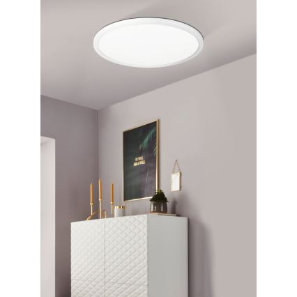 Eglo - LED RGBW Dimbare plafondlamp LED/16,5W/230V wit ZigBee