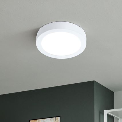 Eglo - Dimbare LED-plafondlamp voor badkamer LED/16,5W/230V 2700-6500K IP44 ZigBee Ø 21 cm