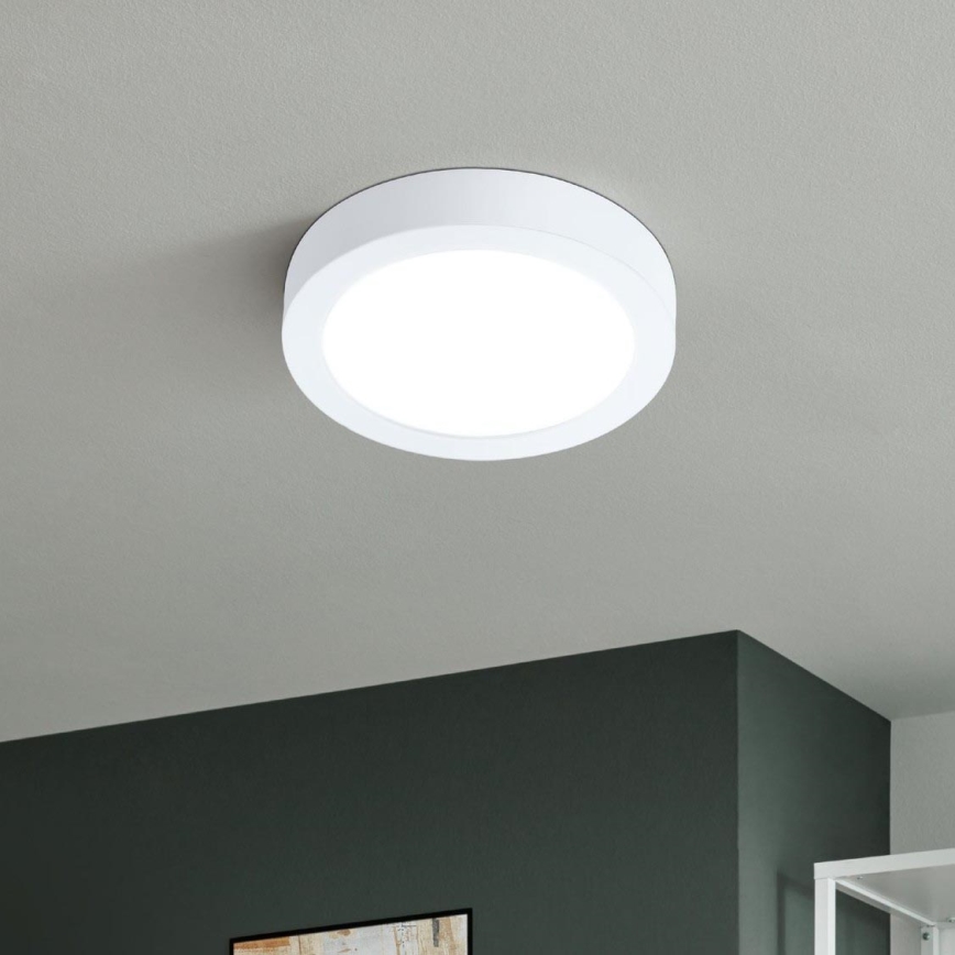 Eglo - LED dimbare plafondlamp voor badkamer LED/16,5W/230V 2700-6500K IP44 ZigBee
