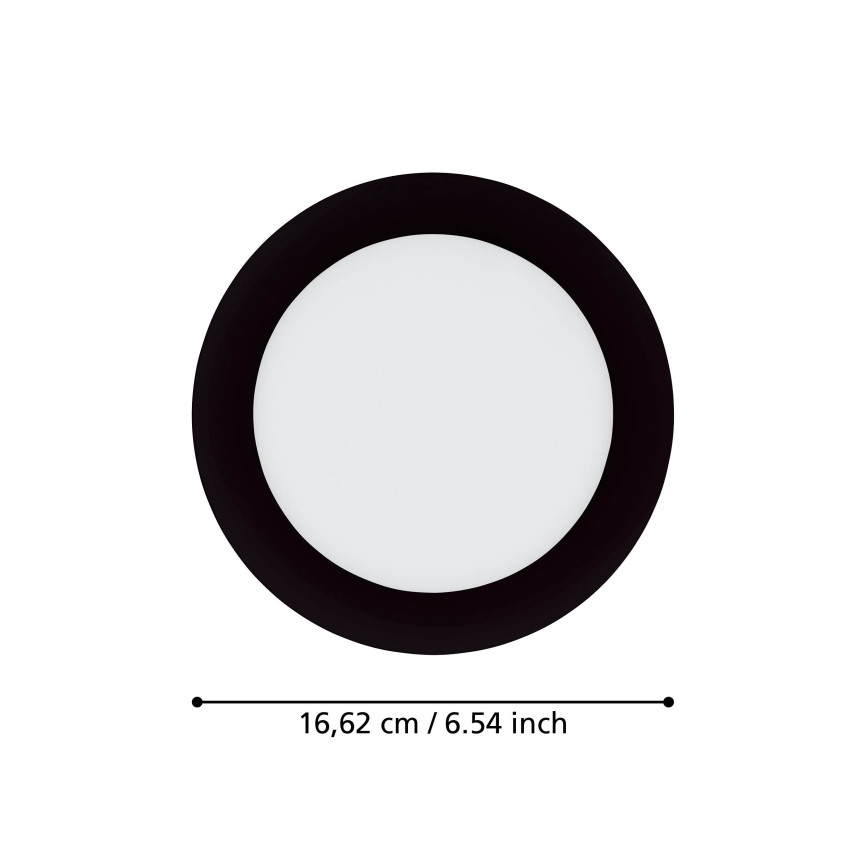 Eglo - Dimbare LED inbouwlamp voor badkamer LED/10,5W/230V 2700-6500K IP44 ZigBee Ø 16,5 cm
