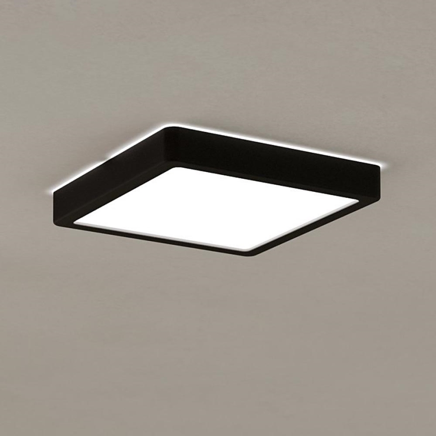 Eglo - LED-dimbare plafondlamp voor de badkamer LED/16,5W/230V IP44 ZigBee 21x21 cm