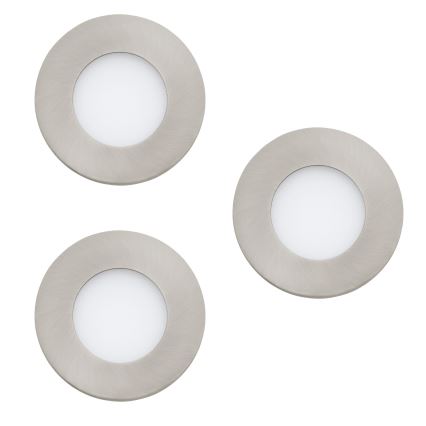 Eglo - ET 3x Dimbare LED Badkamer Lamp FUEVA-Z  LED/2,8W/230V IP44