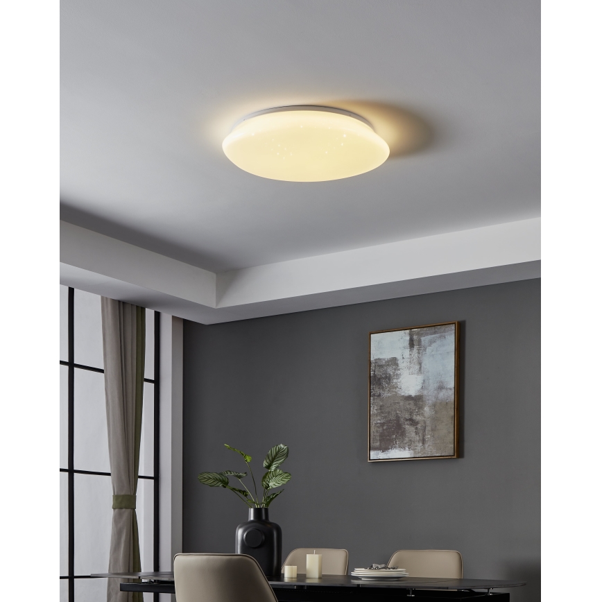 Eglo - LED RGBW Dimbaar plafondlamp LED/33W/230V ZigBee