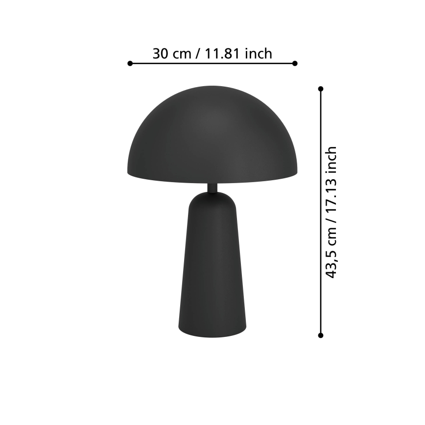 Eglo - Tafellamp 1xE27/40W/230V