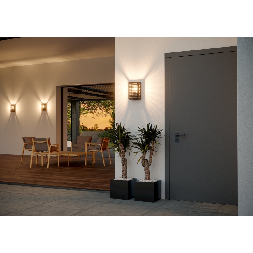Eglo - Wandlamp voor buiten 1xE27/60W/230V IP44