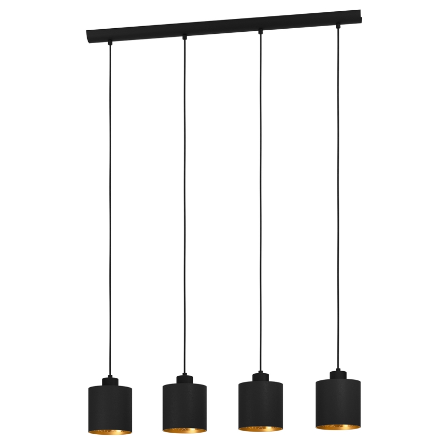 Eglo - Hanglamp aan een koord 4xE27/28W/230V