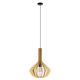 Eglo - Hanglamp aan een koord 1xE27/40W/230V diameter 38 cm beige