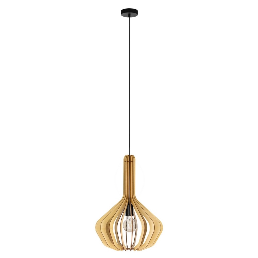 Eglo 900152 - Hanglamp koord VELASCO 1xE27/40W/230V 38 cm beige | Lampenmanie