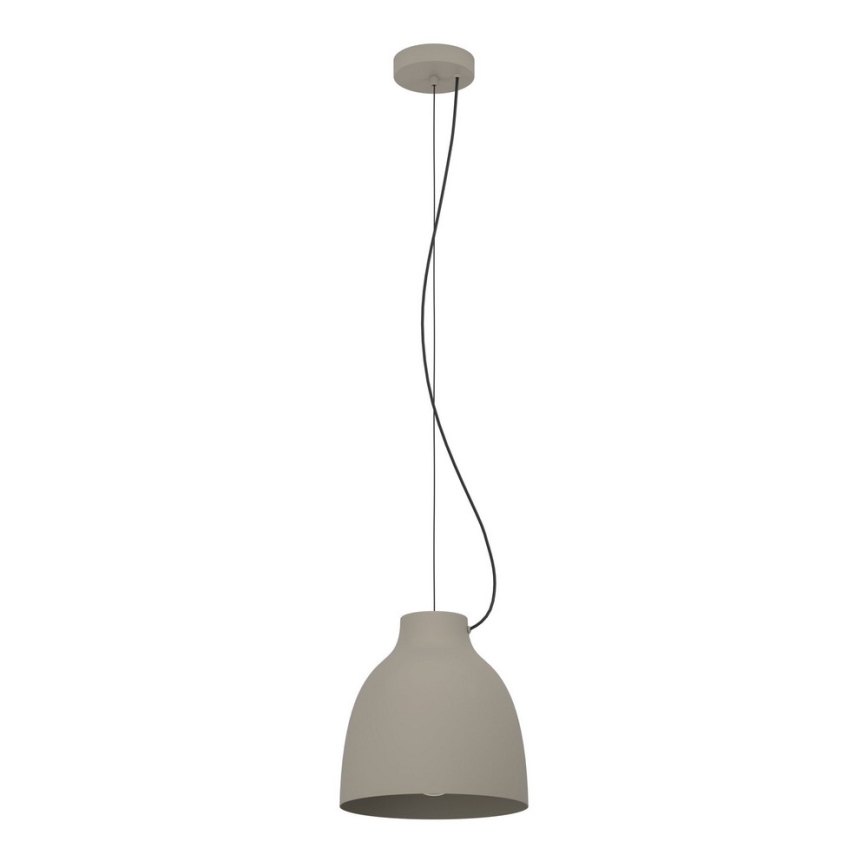Eglo - Hanglamp aan een koord 1xE27/40W/230V grijs