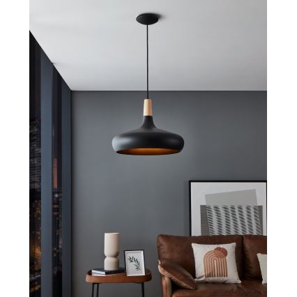 Eglo - Hanglamp aan kabel 1xE27/40W/230V Ø 40 cm