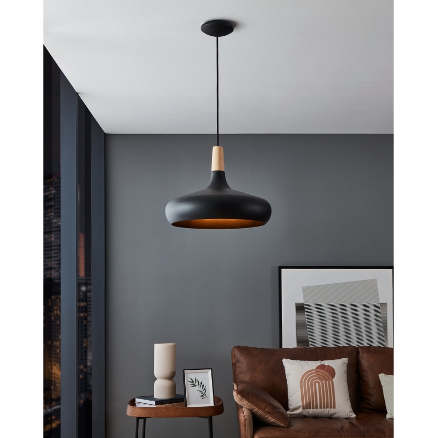 Eglo - Hanglamp aan kabel 1xE27/40W/230V Ø 40 cm