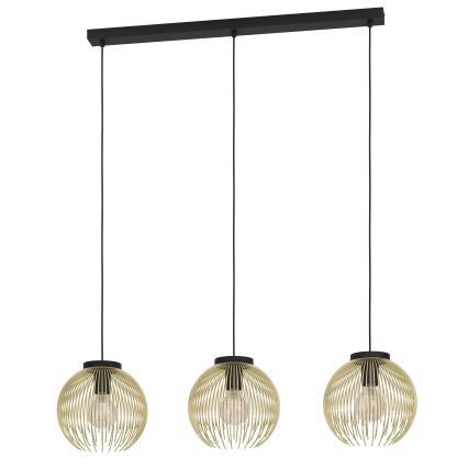 Eglo - Hanglamp aan kabel 3xE27/40W/230V