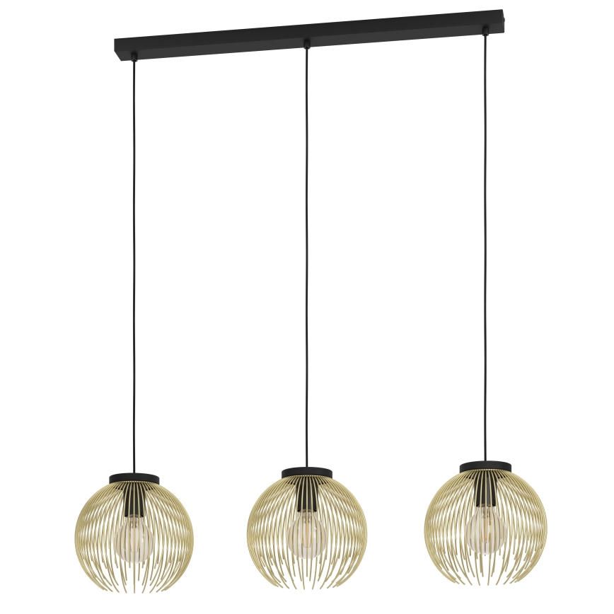 Eglo - Hanglamp aan kabel 3xE27/40W/230V