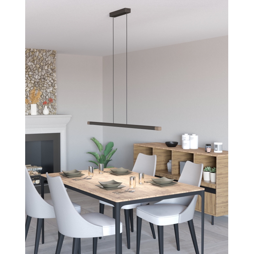 Eglo - Dimbare LED hanglamp aan een koord LED/22W/230V 3000K
