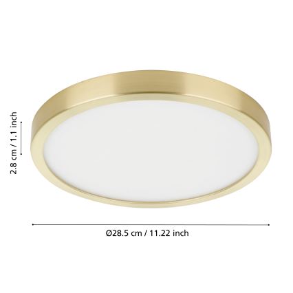 Eglo - LED Plafondlamp LED/20,5W/230V Ø 28,5 cm
