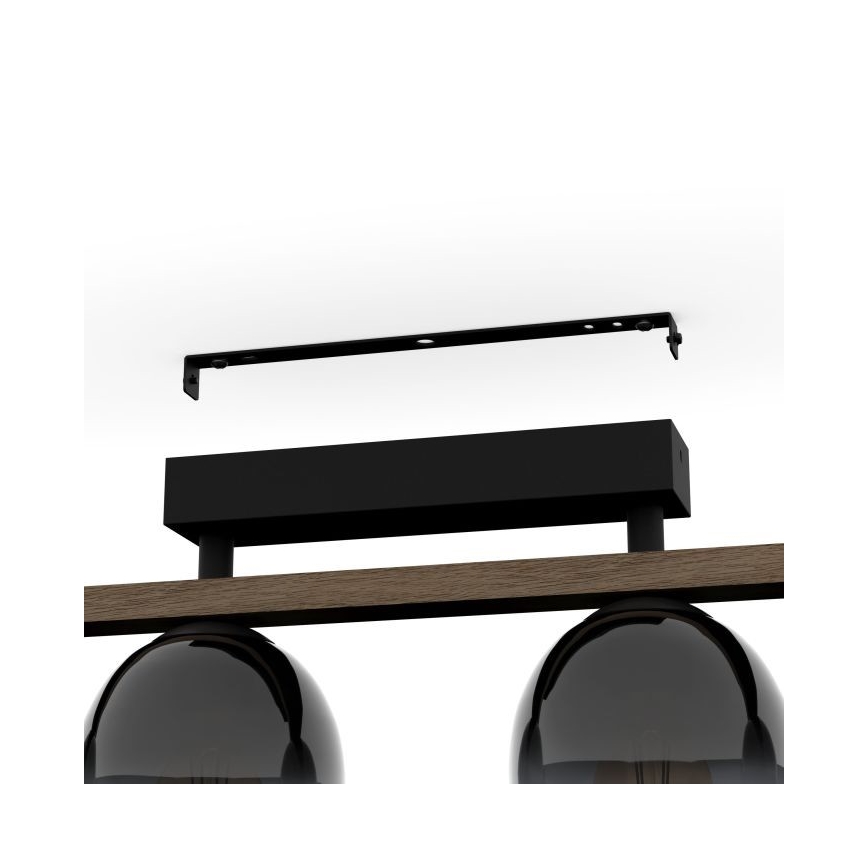 Eglo - Bevestigde hanglamp 4xE27/40W/230V