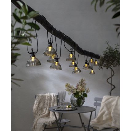 Eglo - Decoratieve LED Lichtketting voor Buiten 12xLED/0,066W/3,2V IP44