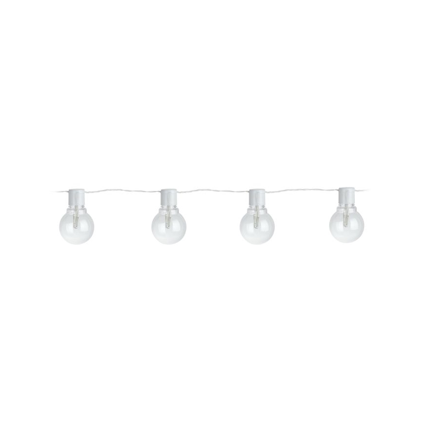 Eglo - Decoratieve LED Lichtketting voor buiten 16xLED/0,064W/24V IP44 wit
