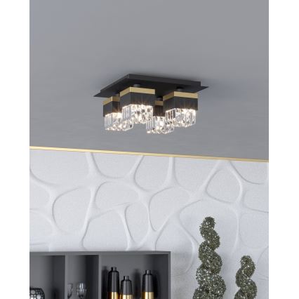 Eglo - Plafondlamp 4xE14/40W/230V