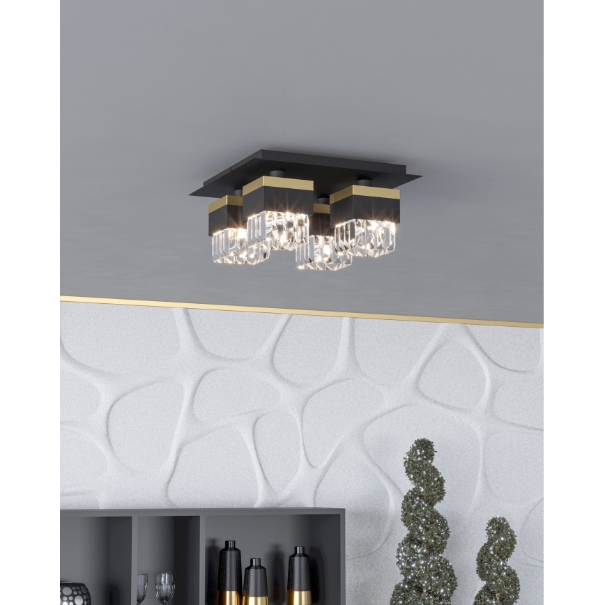 Eglo - Plafondlamp 4xE14/40W/230V