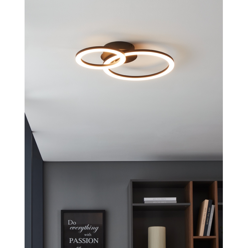 Eglo - Dimbare LED Plafondlamp LED/15W/230V