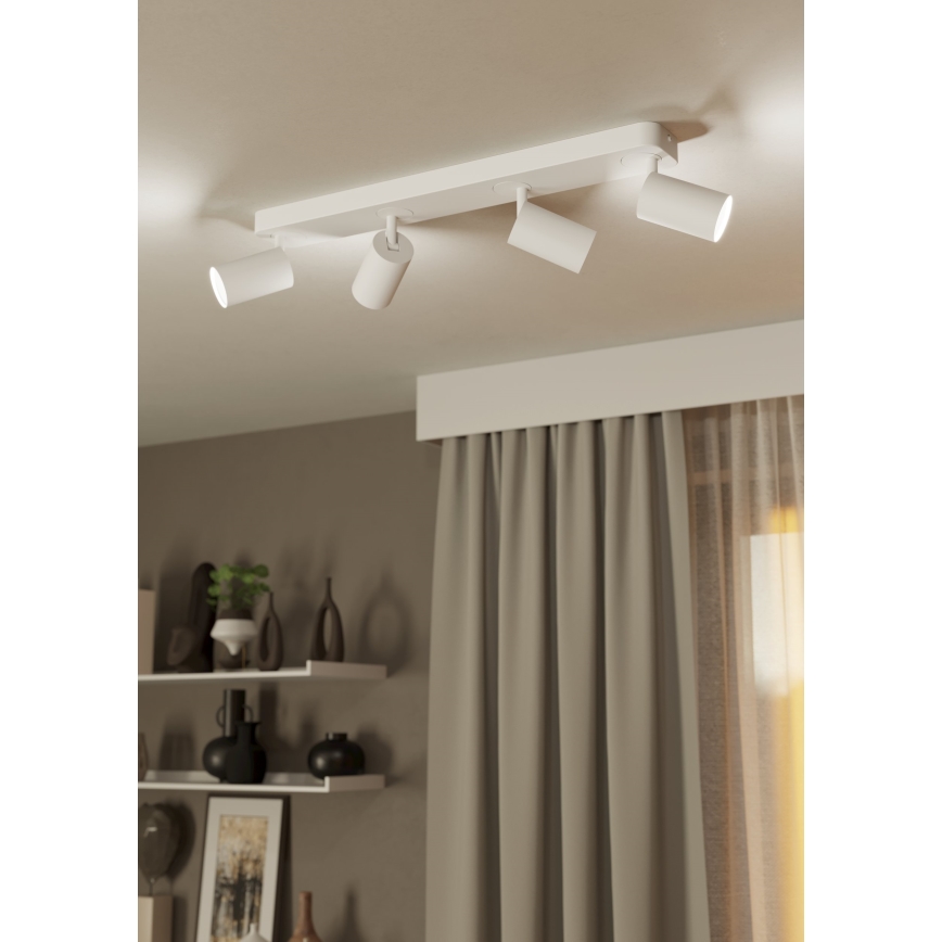 Eglo -LED RGBW dimbare spot 4xGU10/4,9W/230V wit