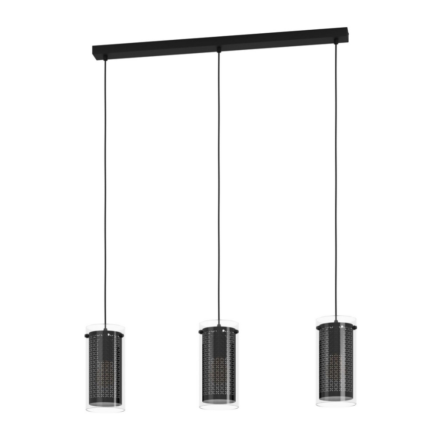 Eglo - Hanglamp aan een koord 3xE27/10W/230V