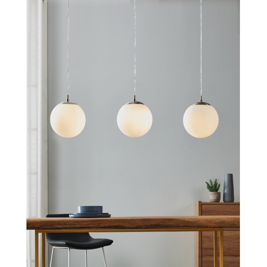 Eglo - Hanglamp aan een koord 3xE27/40W/230V