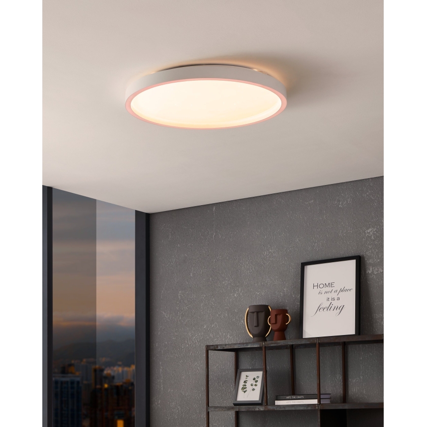 Eglo - LED RGBW Dimbare plafondlamp LED/34,5W/230V 2700-6500K