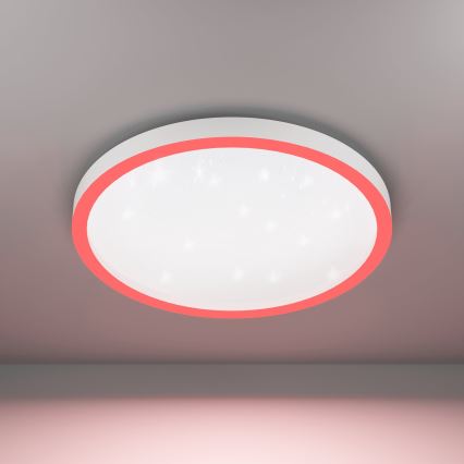 Eglo - LED RGBW Dimbare plafondlamp LED/34,5W/230V 2700-6500K