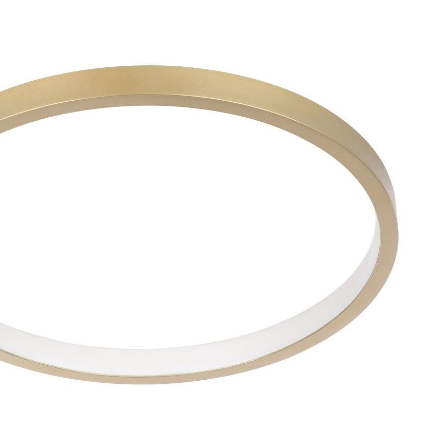 Eglo - LED Dimbare plafondlamp LED/15W/230V goud + afstandsbediening