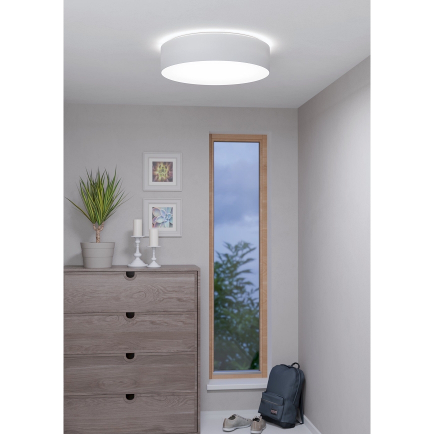 Eglo - LED RGBW dimbare plafondlamp ROMAO-Z LED/35W/230V wit