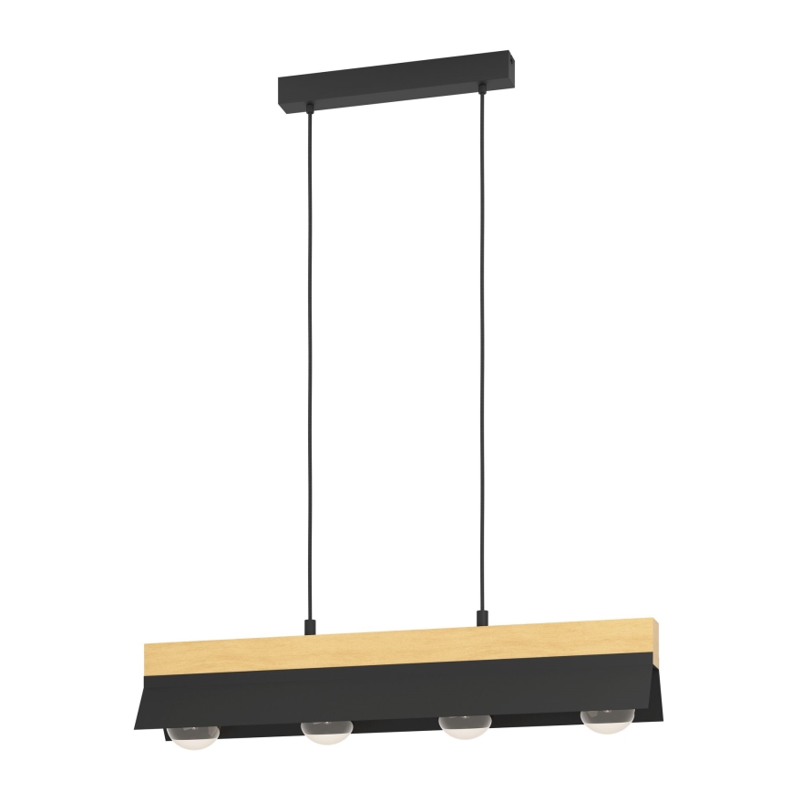 Eglo - Hanglamp aan kabel 4xE27/40W/230V